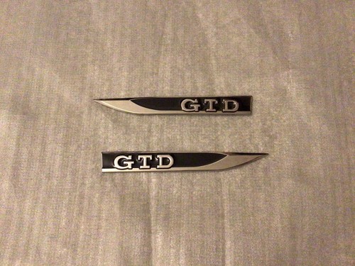 Gtd badge side front - vw,