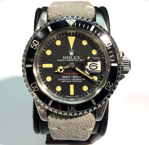 1974 rolex 1680 red - red, submariner