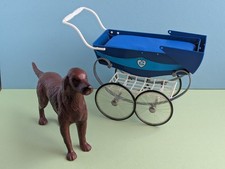 Pedigree Sindy Vintage 1980s Walk in The Park.pram & dog set read description 
