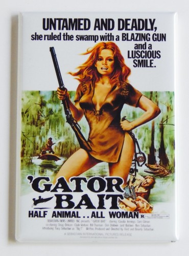 Gator bait fridge - magnet, movie