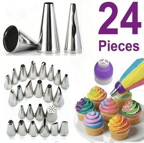 Pieces icing piping - 24,