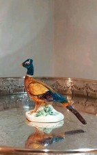 BESWICK Game Bird Pheasant Gloss Hand-painted Model No.767A  Curved Tail Retired