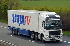 Truck Photo 12x8 - Volvo FH460 - Screwfix - WU67 CTV