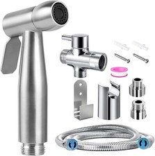 UK Hand Held Douche Bathroom Spray Kit Hygienic Toilet Shattaf Shower Head Bidet