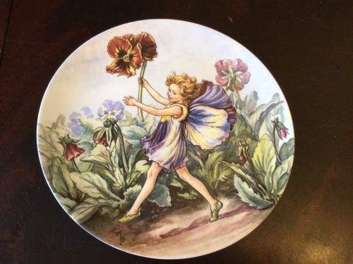 Wedgwood plate the pansy - ,