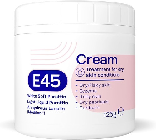 E45 cream 125g moisturiser - 125g,