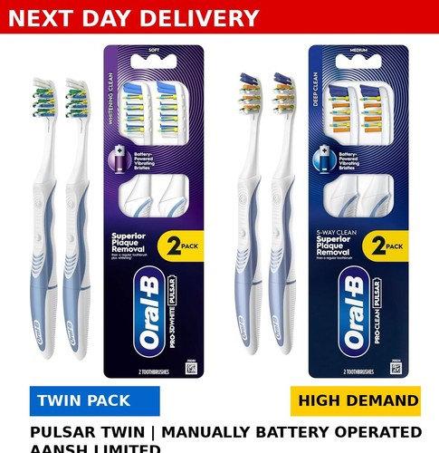 Oral pulsar twin battery - oral, b