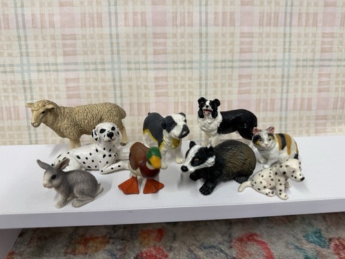 Schleich farm dog cat - schleich, etc