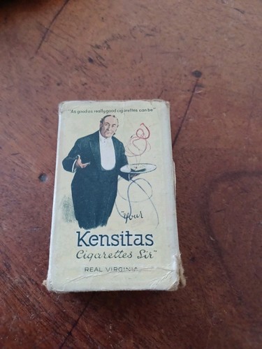 Kensitas cigarette packet - kensitas,