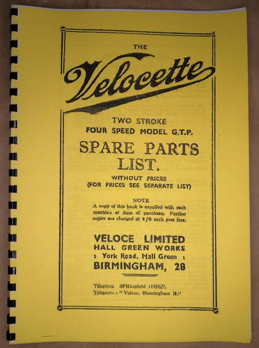 Velocette gtp rigid frame - velocette,