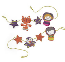 Mamas & Papas Timbuktales Wooden Curtains Tie Back