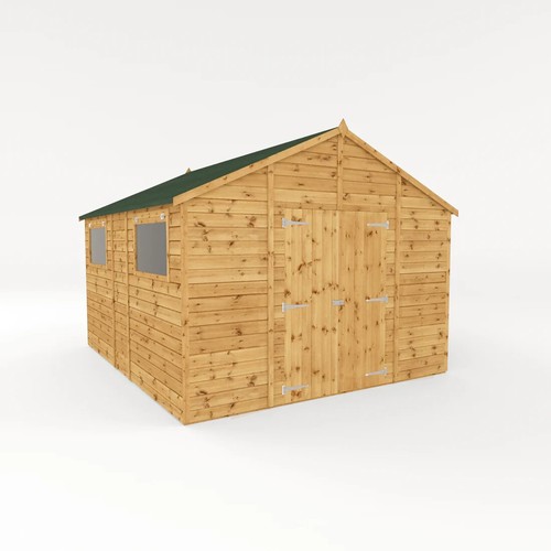 12x10 wooden garden - wooden, shed