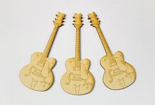 Guitar x3 Mdf Wooden Size