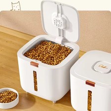 Large Pet Food Storage Barrel