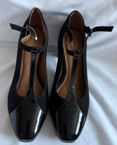 John lewis black suede - john,