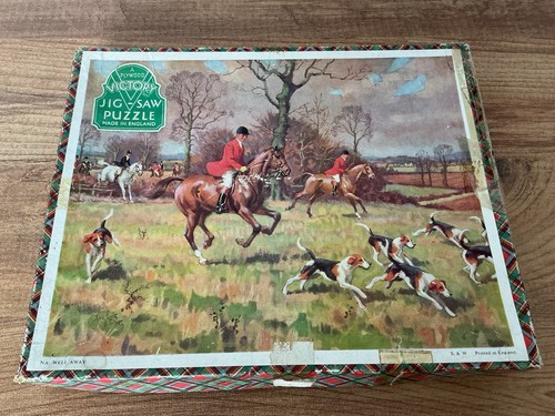 Vintage victory plywood jigsaw - victory,