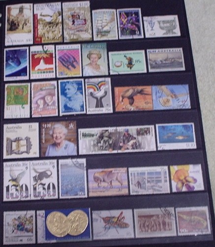 Australian high value stamps