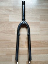 VINTAGE 26" CHROME STEEL 1- 1/8" THREADED STEERER V-BRAKES CANTILEVER MTB FORKS