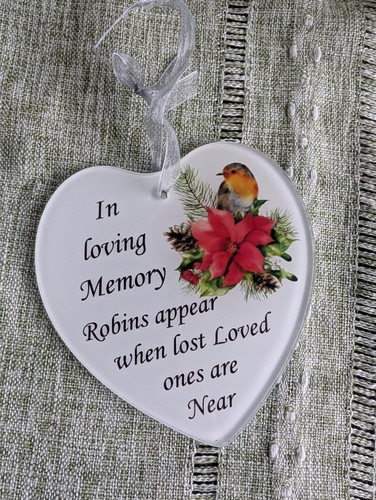 Hanging glass heart - glass, decoration
