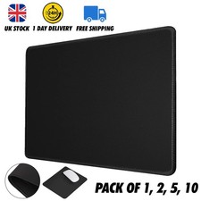 Black mouse pad mat 28x22cm - mouse,
