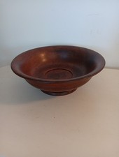 Large Turned Wooden Teak Nut