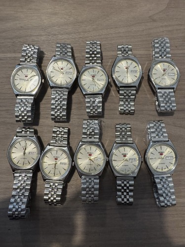 Job lot seiko 5 - job, 10