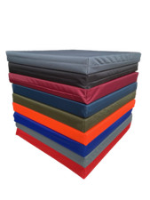 WATERPROOF 2" Thick Chair Cushion Seat Pads OUTDOOR Garden Patio REMOVABLE COVER