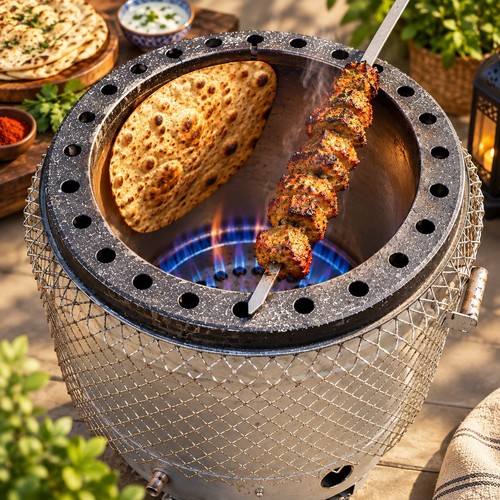 Gas tandoor burner - gas, |