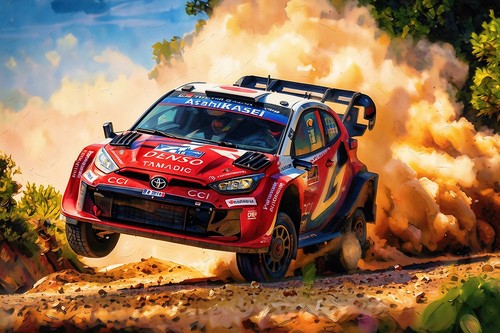 Wrc sport artwork - sport, a3