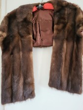 1950s Vintage Real Mink Fur