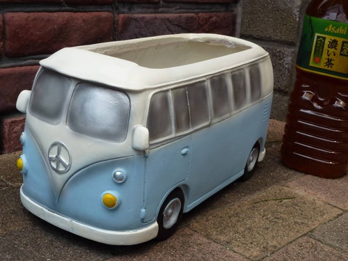 Volkswagen bus2 planter - planter, flower