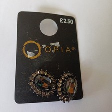 Opia Earrings New Purple Large