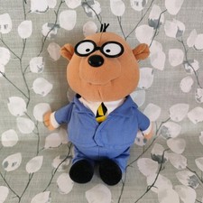 Vintage - Talking PENFOLD - Danger Mouse - Soft Toy - 2001 - Golden Bear - 10"