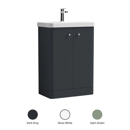 Floor standing door vanity - 2,