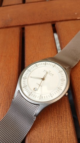 Skagen watch unisex titanium - skagen,
