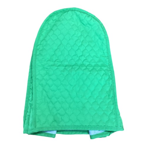 Vintage green quilted - green,