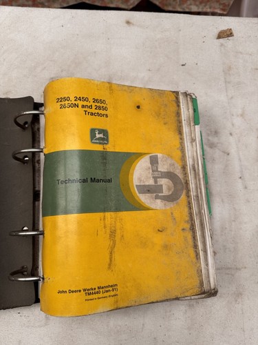 John deere 2250 - deere, 2850
