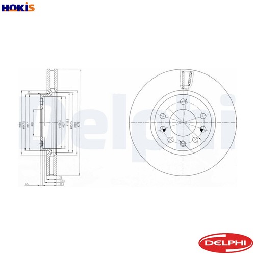 Brake disc bg4149 for - brake,