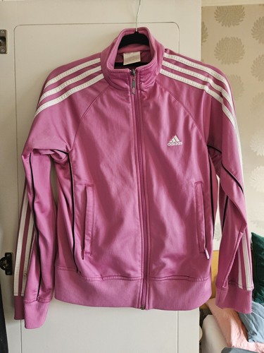 Vintage pink adidas - pink, zip