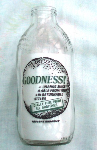 Vintage old milk - , aff
