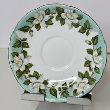 Gladstone Bone China Saucer - Montrose Pattern - 15 cm - Good Condition 1950's ?