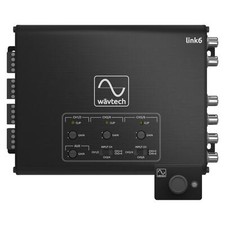 Wavtech Link6 6 Channel LOC Line Output Converter Aux In Signal Summing & Remote