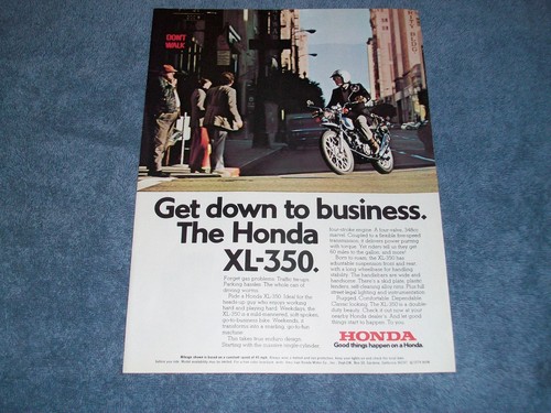 1974 honda 350 - xl-350, vintage