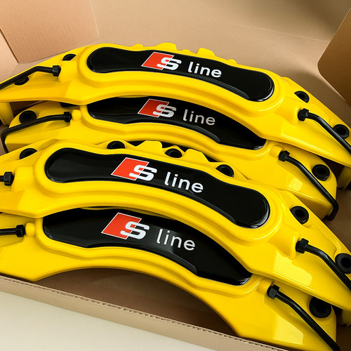 Line yellow brake caliper - s,