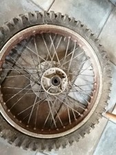 YAMAHA SUZUKI  WHEEL TO RESTORE PRE-65 TRIALS, MOTORCROSS GARAGE CLEARANCE