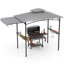 Costway 318x153cm grill - costway, gazebo