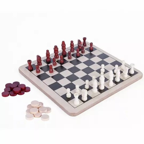 Chad valley wooden chess - wooden, and