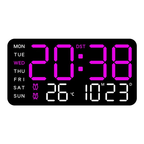 Desk wall clock digital - wall,