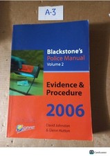Blackstone's Police Manual