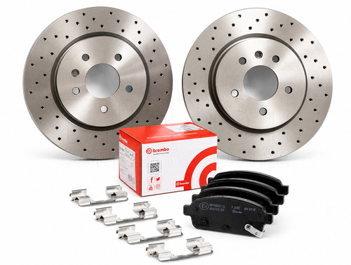 Rear drilled brake discs - rear,